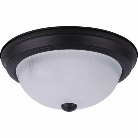 CANARM GS 13 in. Blk 2lt Frt Fm Light IFM213MBK-F